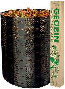 simple compost bin for vegetable garden
