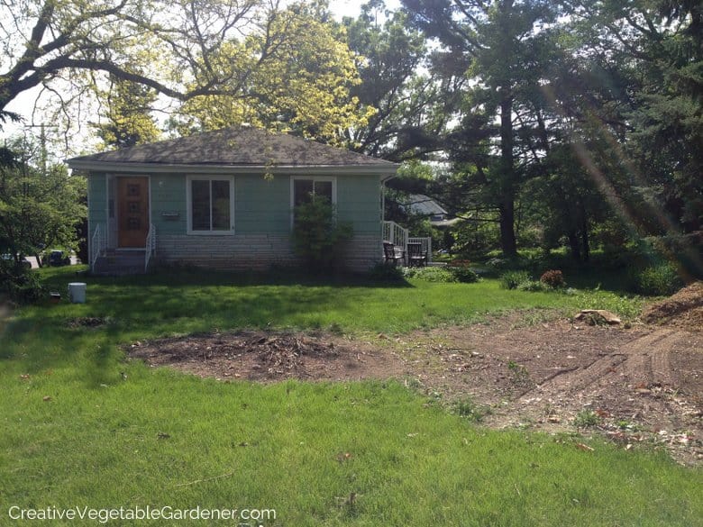 Front Yard Vegetable Garden