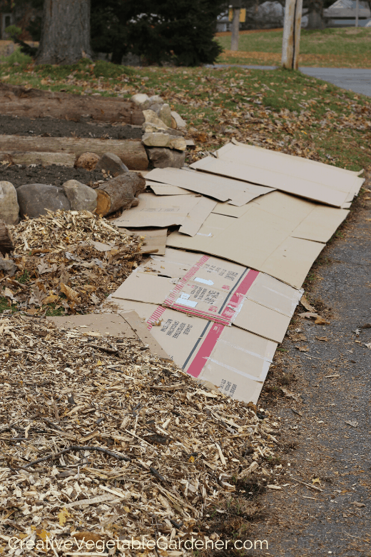 constructing easy raised beds