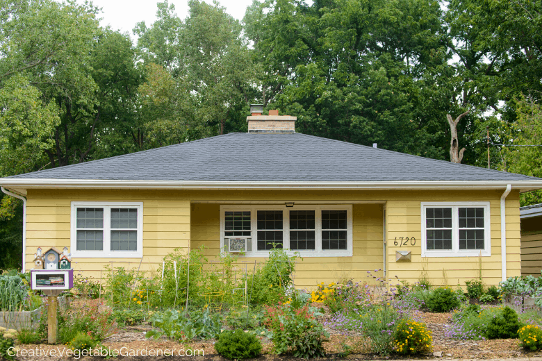 front yard raised bed garden