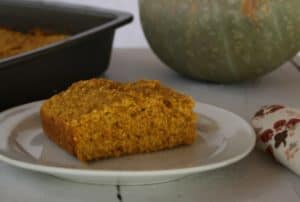 pumpkin cornbread as a healthy side dish