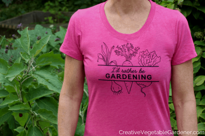 Creative Vegetable Gardener:Introducing t-shirts for passionate - Creative Vegetable Gardener